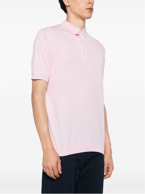 Cotton polo shirt JOHN SMEDLEY | ADRIANMALLOWPINK